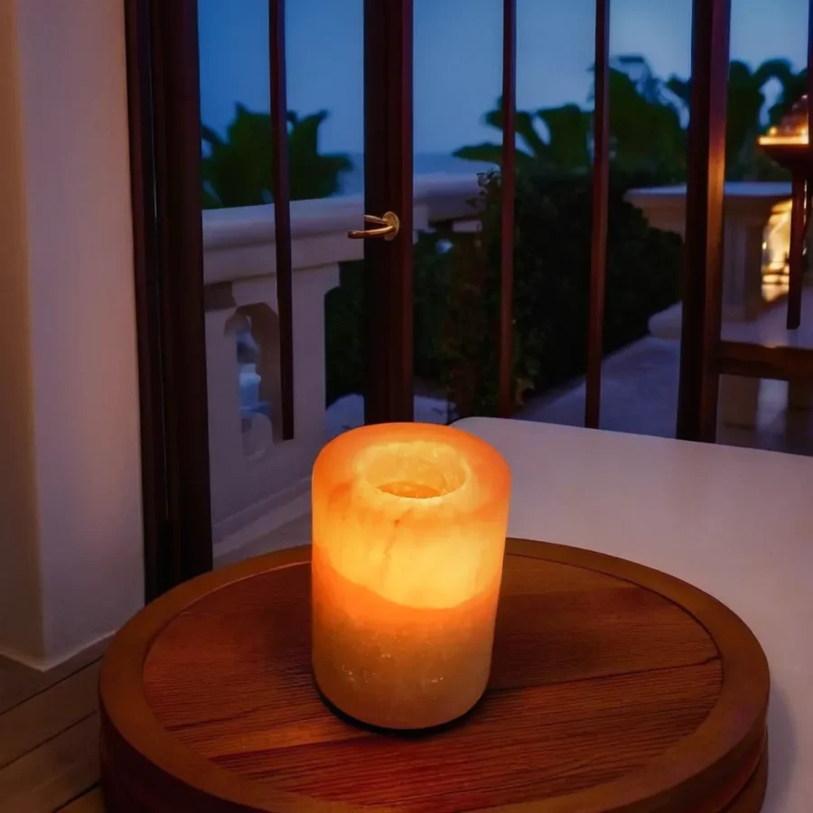 Pink Salt Scented Candles in Pakistan